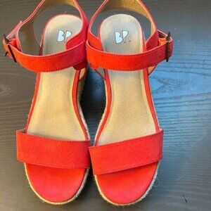 BP Vibrant Red Women's Sandals